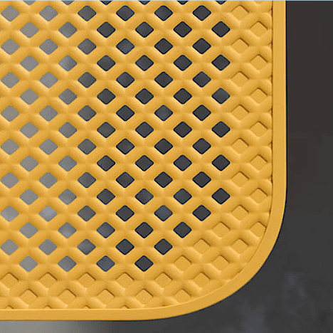 Detalhe da cadeira e mesa NET - Móveis Malheiro